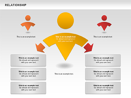 Relationship Diagram Presentation Template, Master Slide