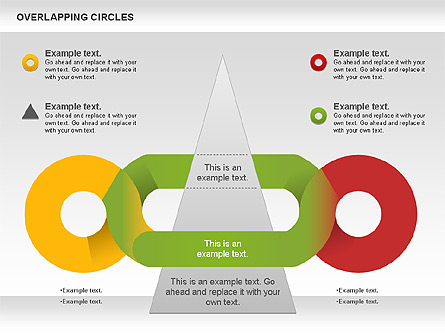 Overlapping Colors Diagram Presentation Template, Master Slide