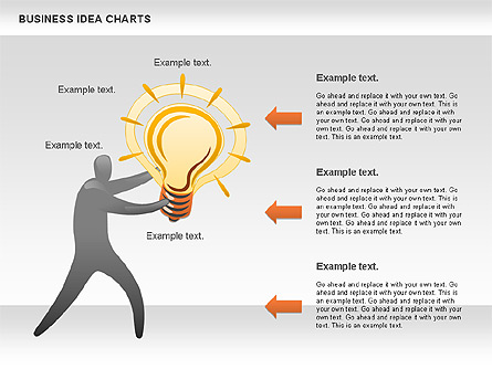 Business Idea Diagram for Presentations in PowerPoint and Keynote | PPT ...