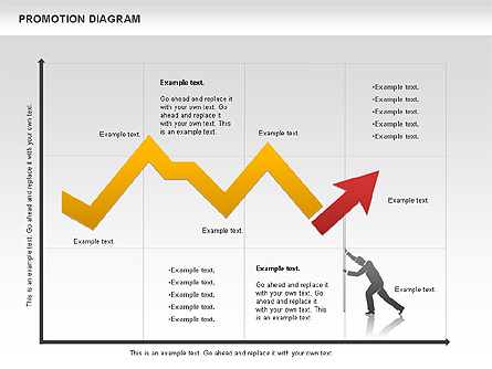 Promotion Diagram Presentation Template, Master Slide