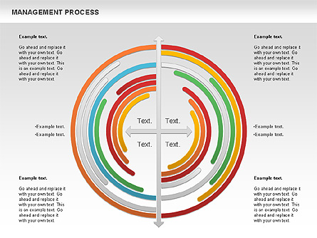 Management Diagram Set Presentation Template, Master Slide