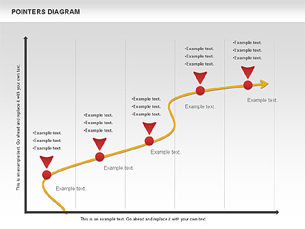 Pointer Shapes Diagram for Presentations in PowerPoint and Keynote ...