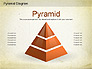 Layered Pyramid Diagram slide 1