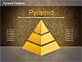 Layered Pyramid Diagram slide 12