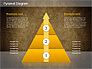 Layered Pyramid Diagram slide 15