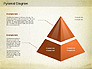 Layered Pyramid Diagram slide 6