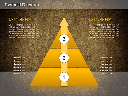 Layered Pyramid Diagram for Presentations in PowerPoint and Keynote ...
