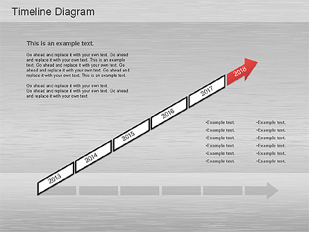 Timeline Diagrams Set Presentation Template, Master Slide