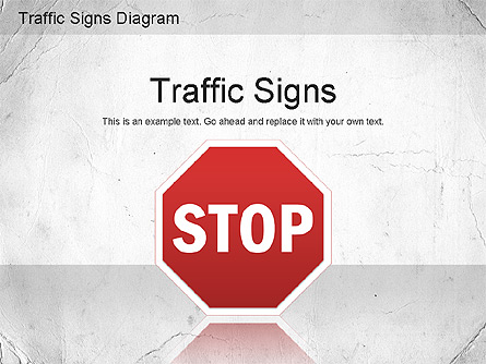 Traffic Signs Shapes Presentation Template, Master Slide