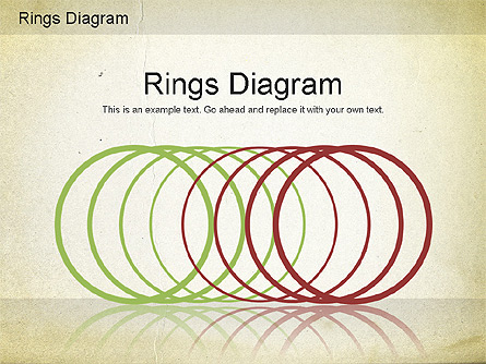 Rings Diagram Presentation Template, Master Slide