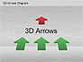 3D Process Arrows Collection slide 1