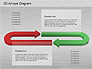 3D Process Arrows Collection slide 10