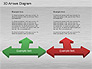 3D Process Arrows Collection slide 11