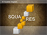 3D Squares Diagram slide 15