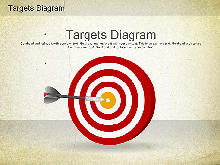 Targets Diagram Presentation Template, Master Slide