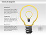 Idea Bulb Diagram slide 12