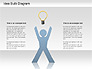Idea Bulb Diagram slide 4