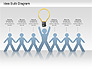 Idea Bulb Diagram slide 6