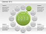 2013 PowerPoint Calendar slide 2