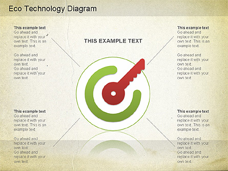 Eco Home Technology Diagram Presentation Template, Master Slide