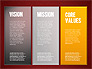 Mission, Vision and Core Values Diagram slide 11