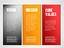 Mission, Vision and Core Values Diagram slide 3