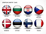 European Countries Flags slide 4