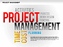 Project Management Diagram Set slide 1