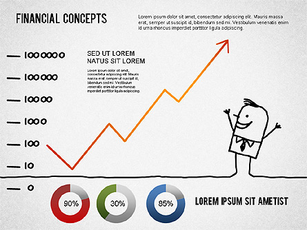 Report Concept Diagram Presentation Template, Master Slide