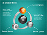 3D Circular Process Diagram slide 13