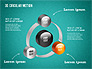 3D Circular Process Diagram slide 14