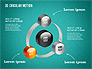 3D Circular Process Diagram slide 15