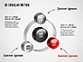 3D Circular Process Diagram slide 2