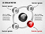 3D Circular Process Diagram slide 6