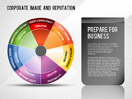 Corporate Image and Reputation Presentation Template, Master Slide