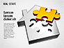 Real Estate Puzzle Diagram slide 6