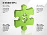3D Business Shapes slide 2