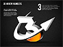 3D Arrow Numbers slide 12