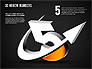 3D Arrow Numbers slide 14
