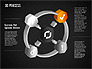 3D Circle Process with Icons slide 14