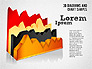 3D Diagrams and Charts Shapes slide 3