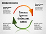Colored Information Shapes slide 10