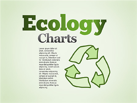 Funny Ecology Chart Presentation Template, Master Slide