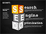 Search Engine Optimization Puzzle Diagram slide 16