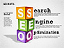Search Engine Optimization Puzzle Diagram slide 3