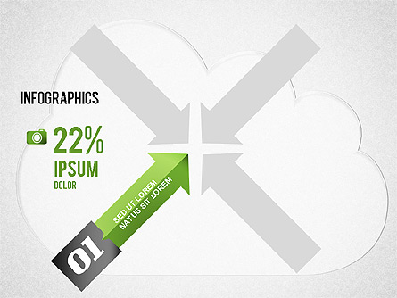 Cloud Computing Infographics Presentation Template, Master Slide