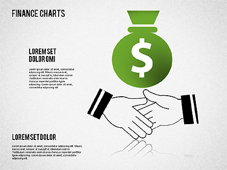 Finance Chart Presentation Template, Master Slide