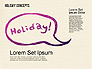 Holiday Concept Shapes slide 10