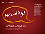 Holiday Concept Shapes slide 14