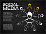 Social Media Shapes and Icons slide 10